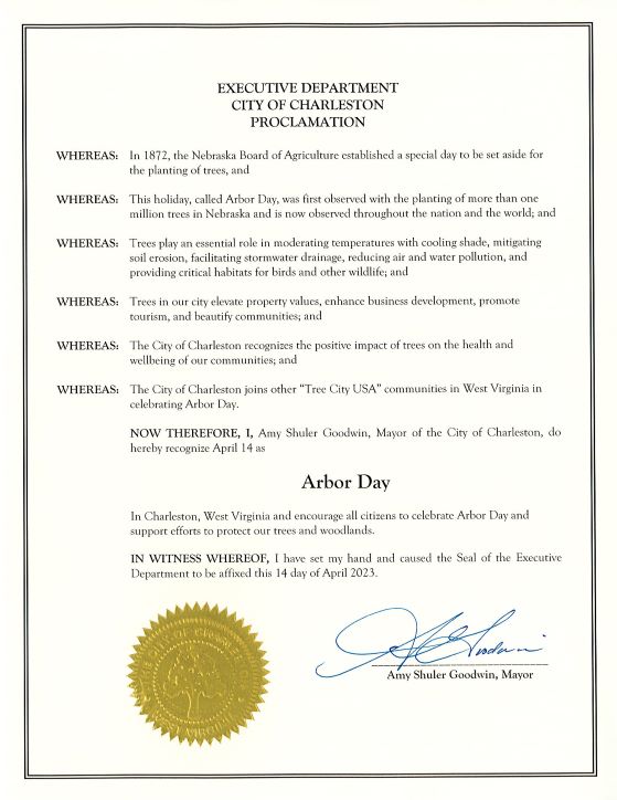 2023 Arbor Day Proclamation